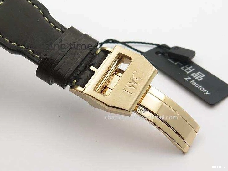 MIROTIME 0108 Big Pilot IW500909 RG ZF 1:1 Best Edition Le Petit Prince On Brown Leather Strap A Breathable 7293